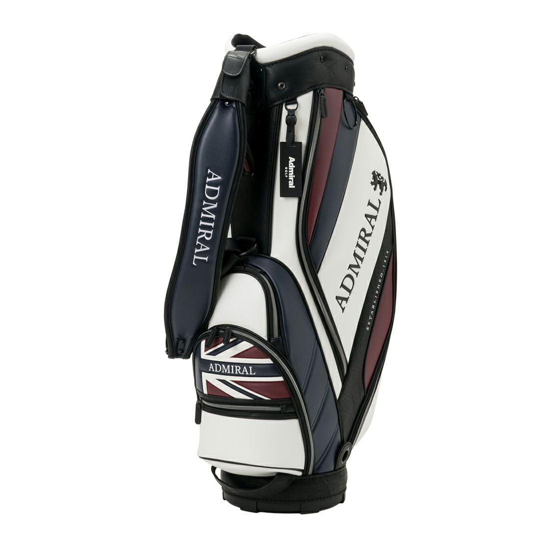 Admiral GOLF ユニセックス メンズ レディース キャディバッグ トリコロール 詳細9