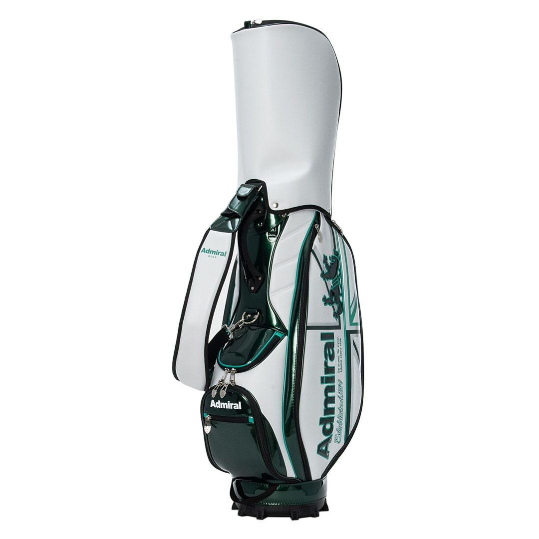 Admiral GOLF ユニセックス メンズ レディース キャディバッグ ホワイト