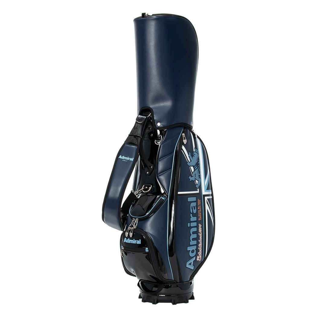 Admiral GOLF ユニセックス メンズ レディース キャディバッグ ネイビー