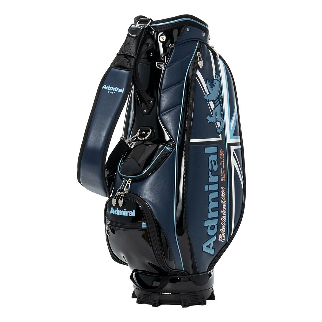 Admiral GOLF ユニセックス メンズ レディース キャディバッグ ネイビー 詳細1