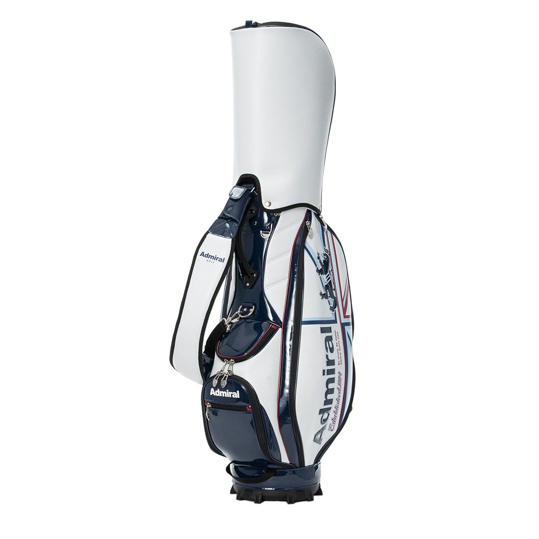 Admiral GOLF ユニセックス メンズ レディース キャディバッグ トリコロール