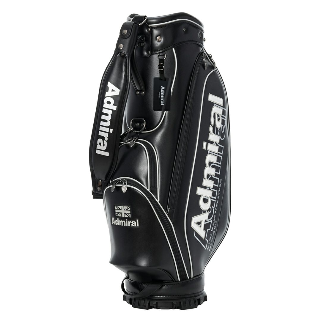 Admiral GOLF ユニセックス メンズ レディース キャディバッグ ブラック 詳細1