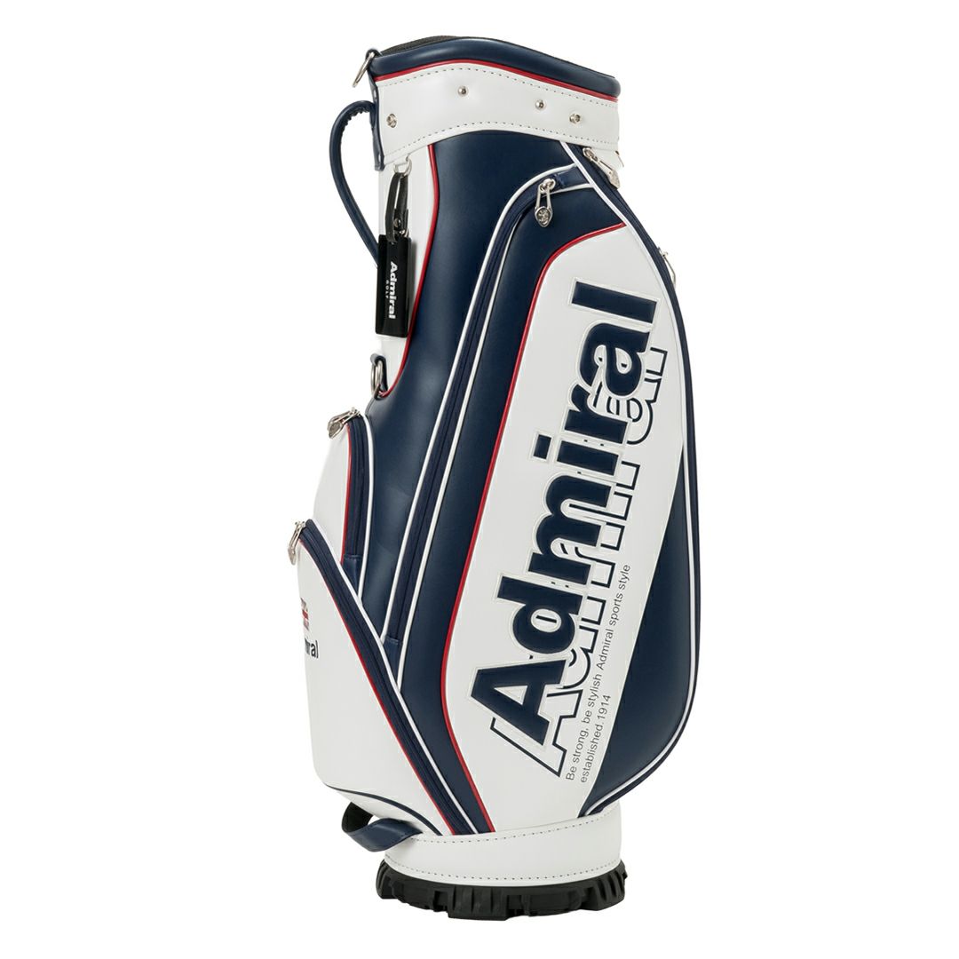 Admiral GOLF ユニセックス メンズ レディース キャディバッグ トリコロール 詳細2