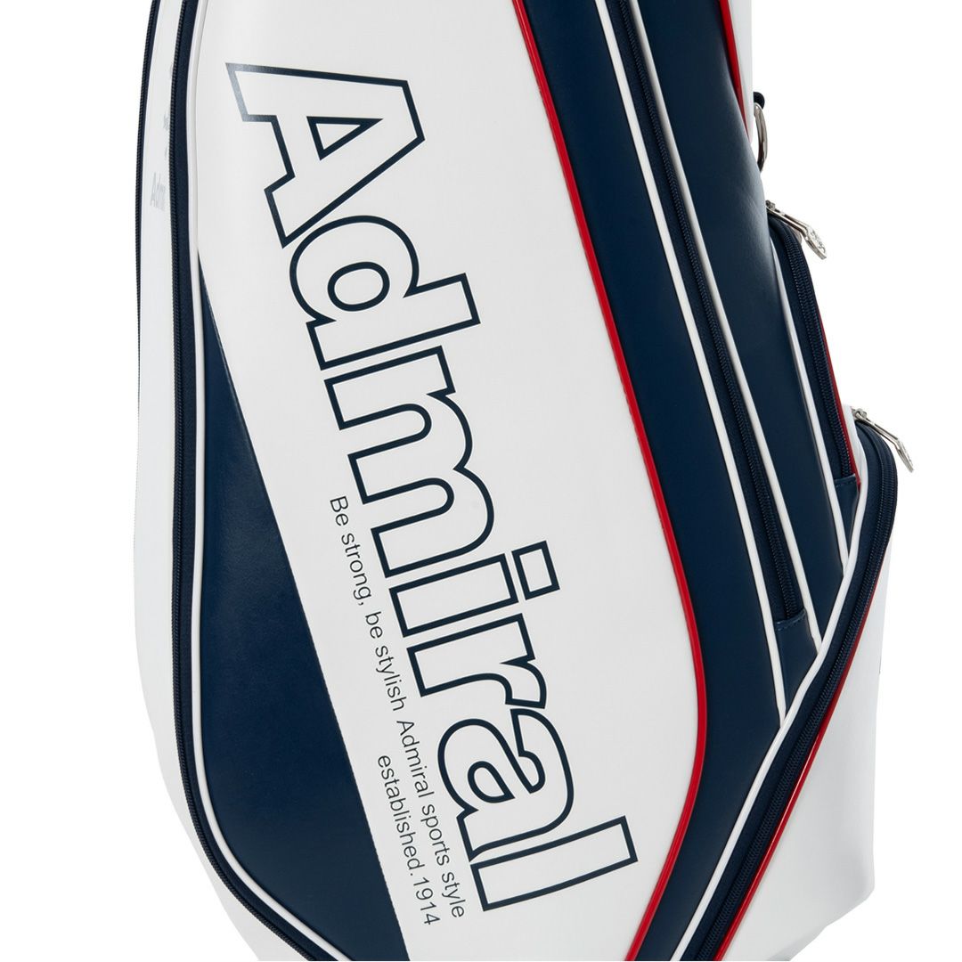 Admiral GOLF ユニセックス メンズ レディース キャディバッグ トリコロール 詳細8