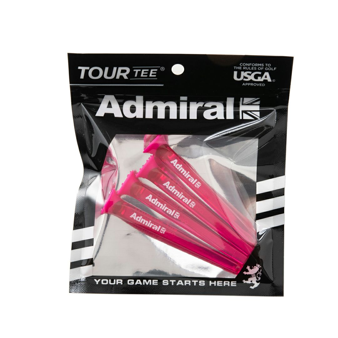 Admiral GOLF ユニセックス メンズ レディース ツアーティープロ ピンク パッケージ付き