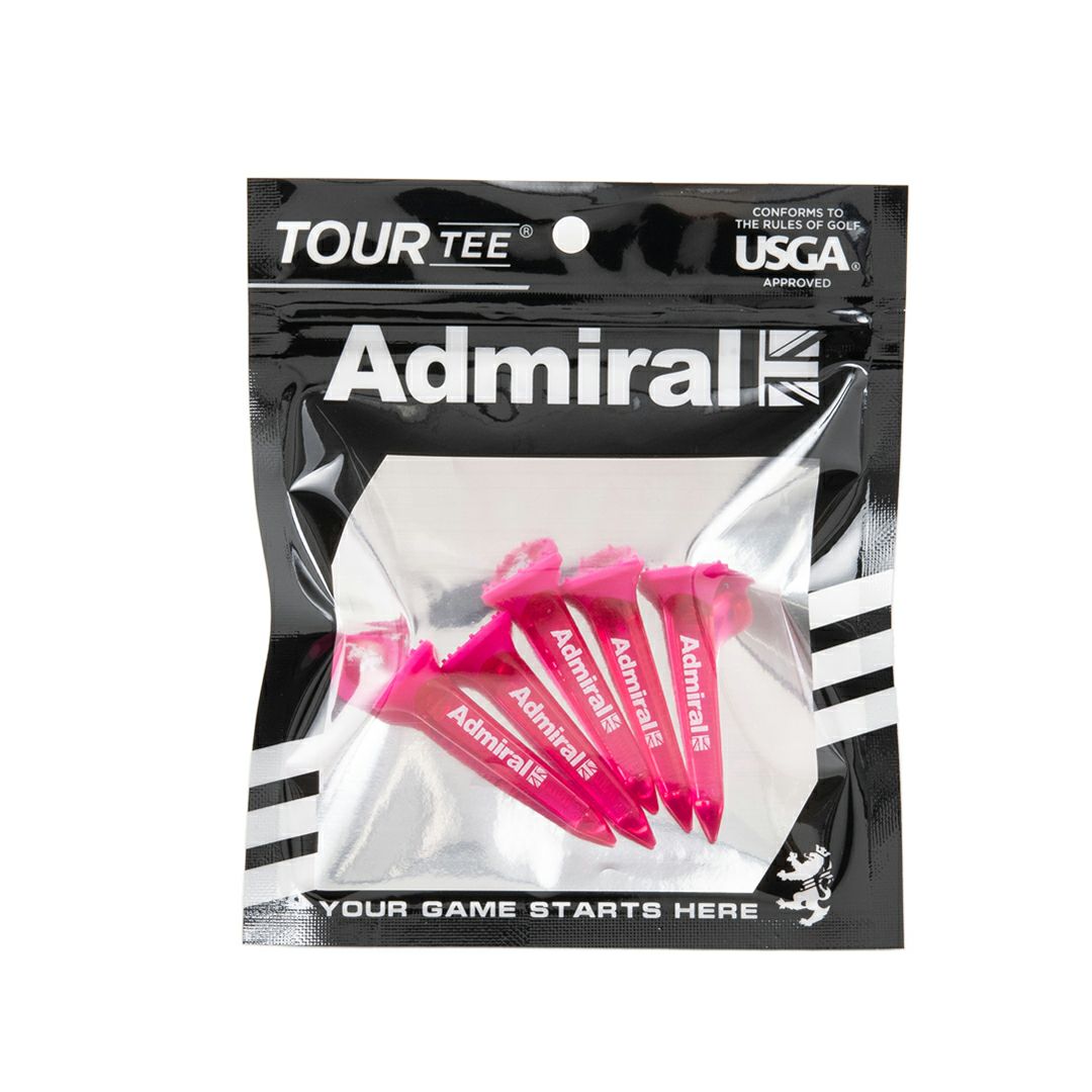 Admiral GOLF ユニセックス メンズ レディース ツアーティーミニ ピンク パッケージ付き