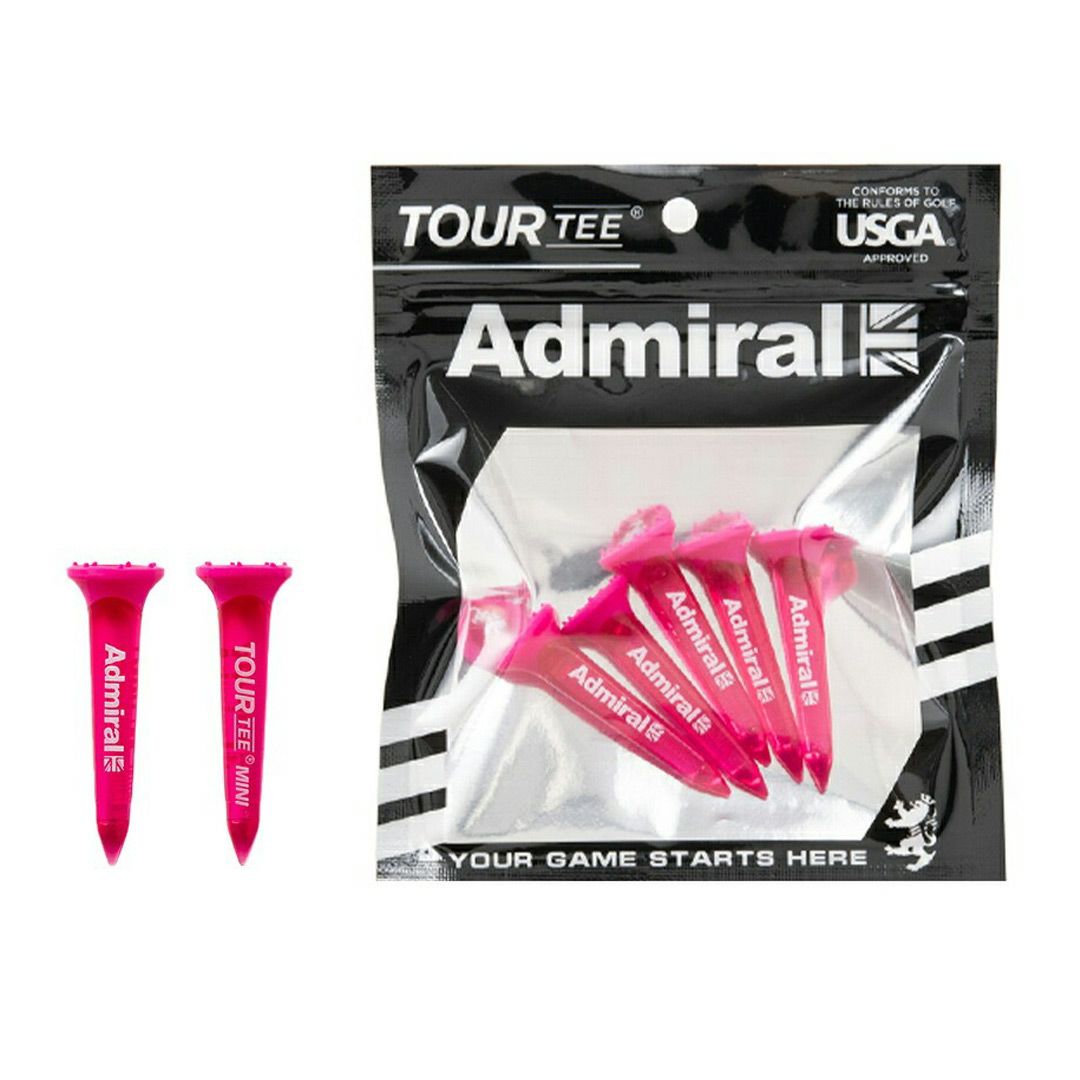 Admiral GOLF ユニセックス メンズ レディース ツアーティーミニ ピンク サムネイル