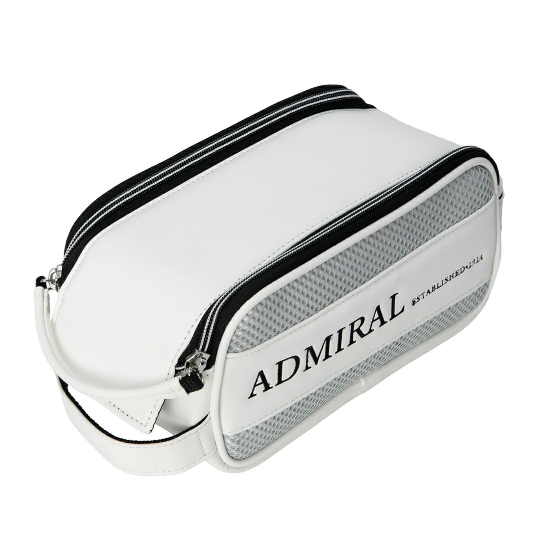 Admiral GOLF ユニセックス メンズ レディース ポーチ ホワイト 詳細3