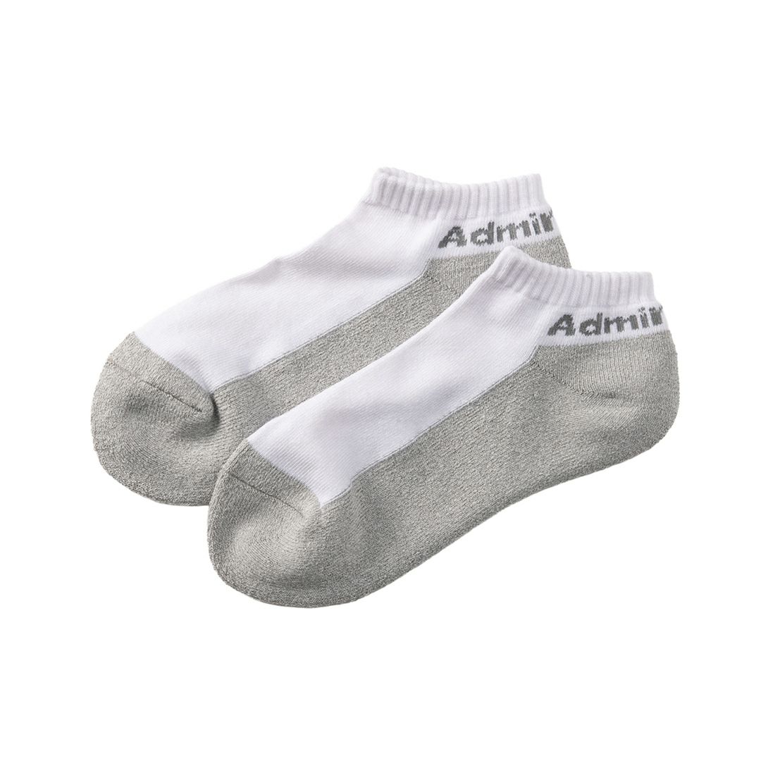 Admiral GOLF メンズ ソックス 靴下 和紙糸 ホワイト 