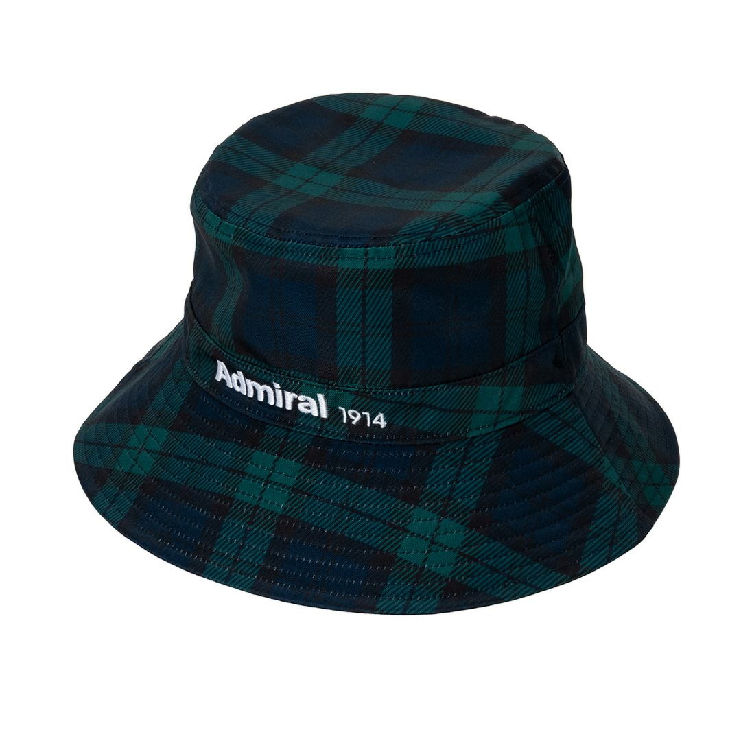 Admiral GOLF ユニセックス メンズ レディース ハット 帽子 タータンチェック グリーン