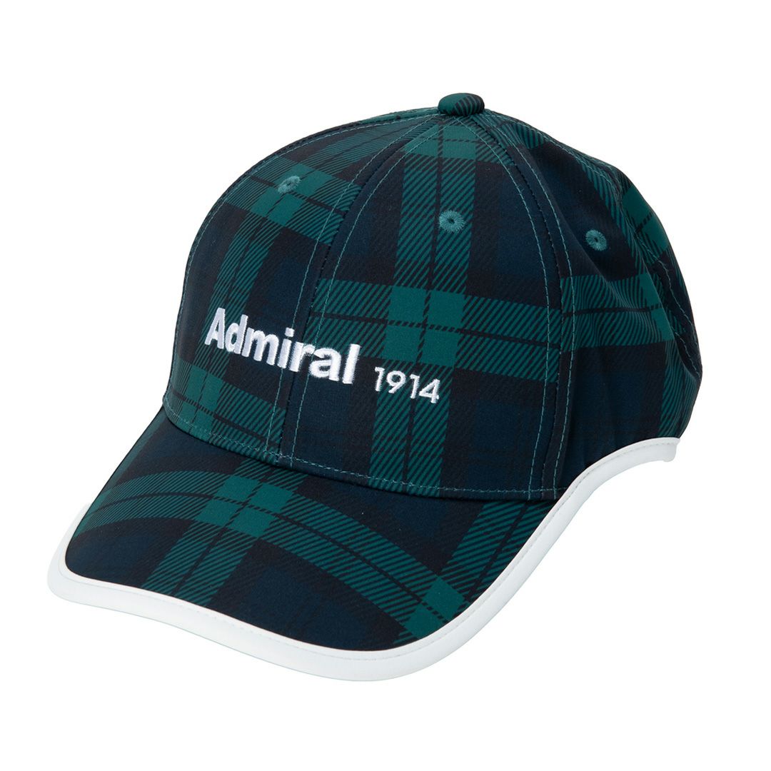 Admiral GOLF ユニセックス メンズ レディース キャップ 帽子 タータンチェック グリーン