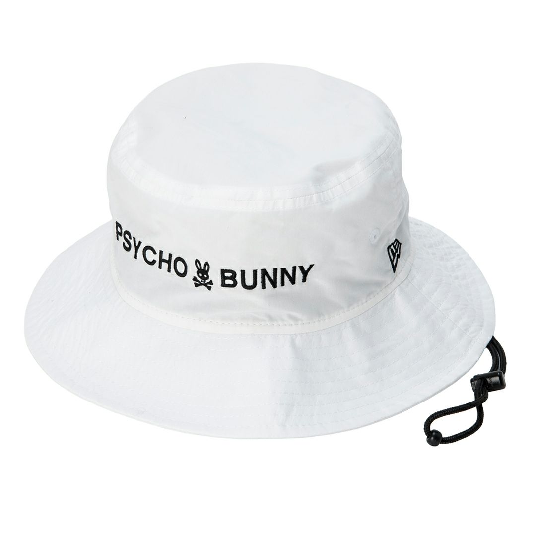 Psycho Bunny ニューエラ コラボ ユニセックス メンズ レディース ハット ホワイト