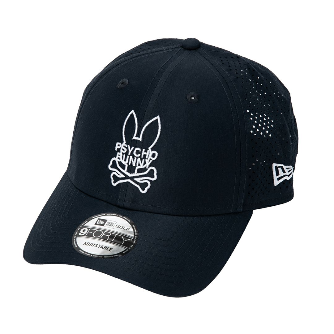 Psycho Bunny ニューエラ コラボ ユニセックス メンズ レディース キャップ 帽子 ネイビー