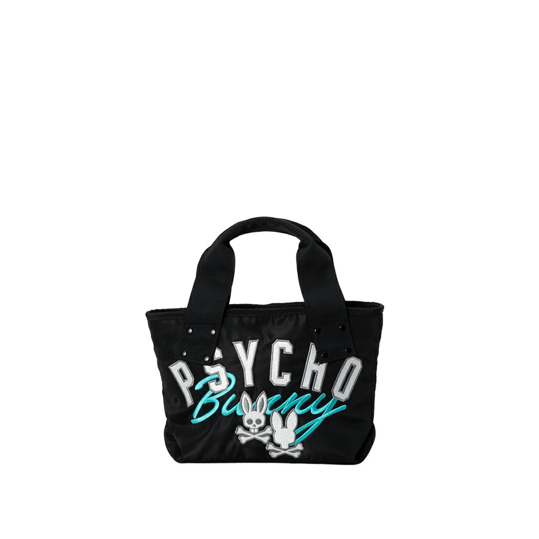 PsychoBunny ユニセックス メンズ レディース ラウンドバッグ ブラック