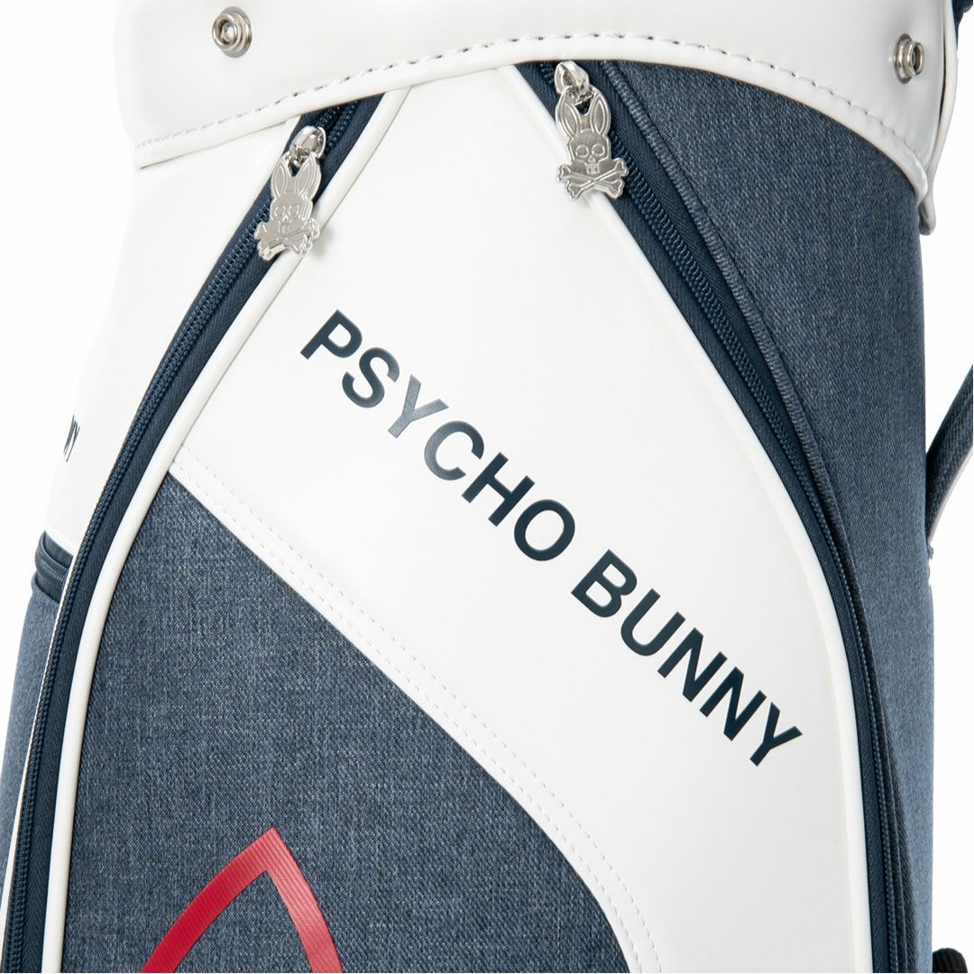 PsychoBunny ユニセックス メンズ レディース スタンドキャディバッグ ネイビー 詳細12