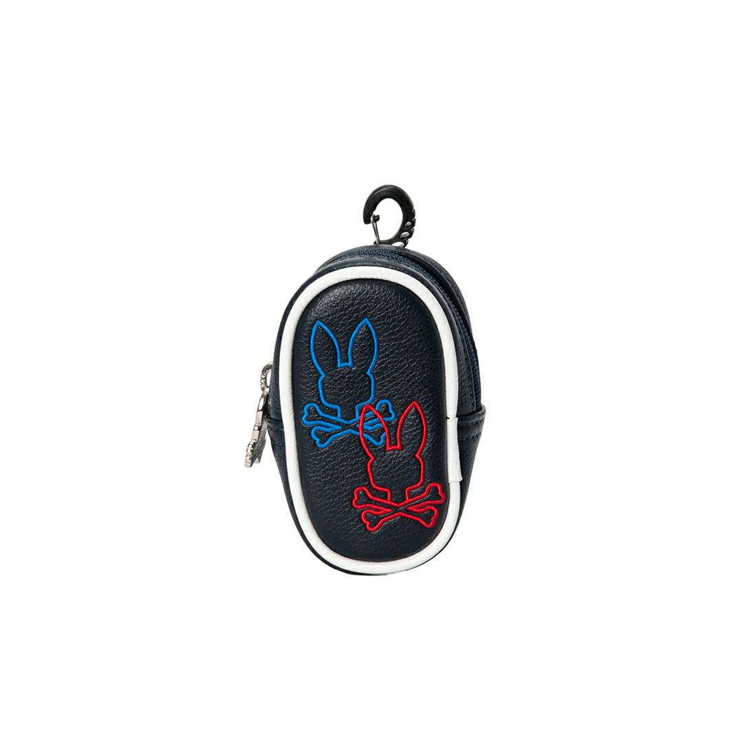 PsychoBunny ユニセックス メンズ レディース ボールポーチ ネイビー