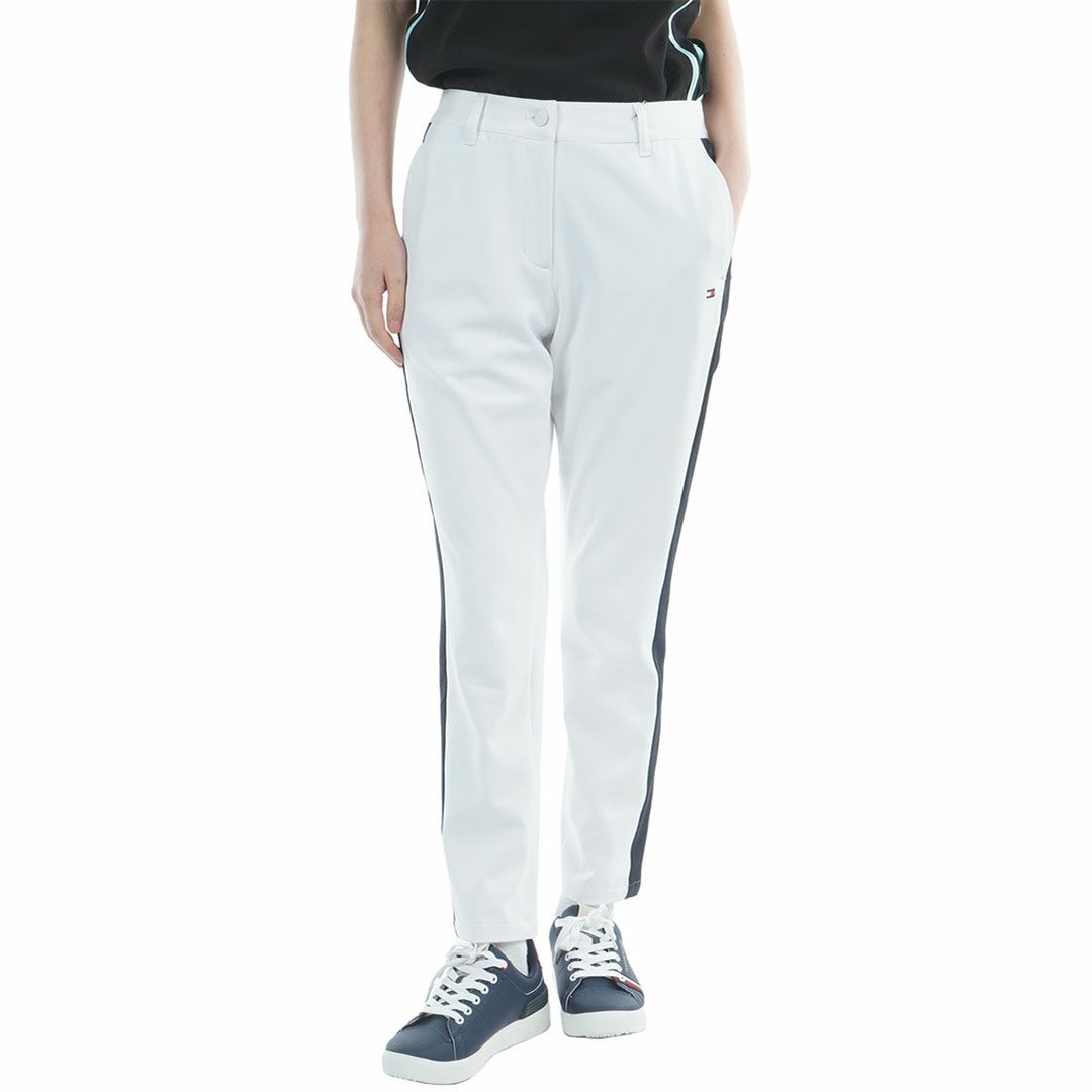 TommyHilfigerGolf トミーヒルフィガーゴルフ レディース ゴルフウェア 九分丈パンツ ホワイト 詳細1
