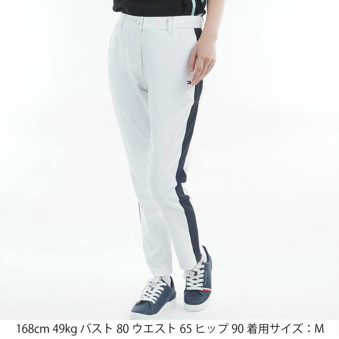 TommyHilfigerGolf トミーヒルフィガーゴルフ レディース ゴルフウェア 九分丈パンツ ホワイト 詳細2