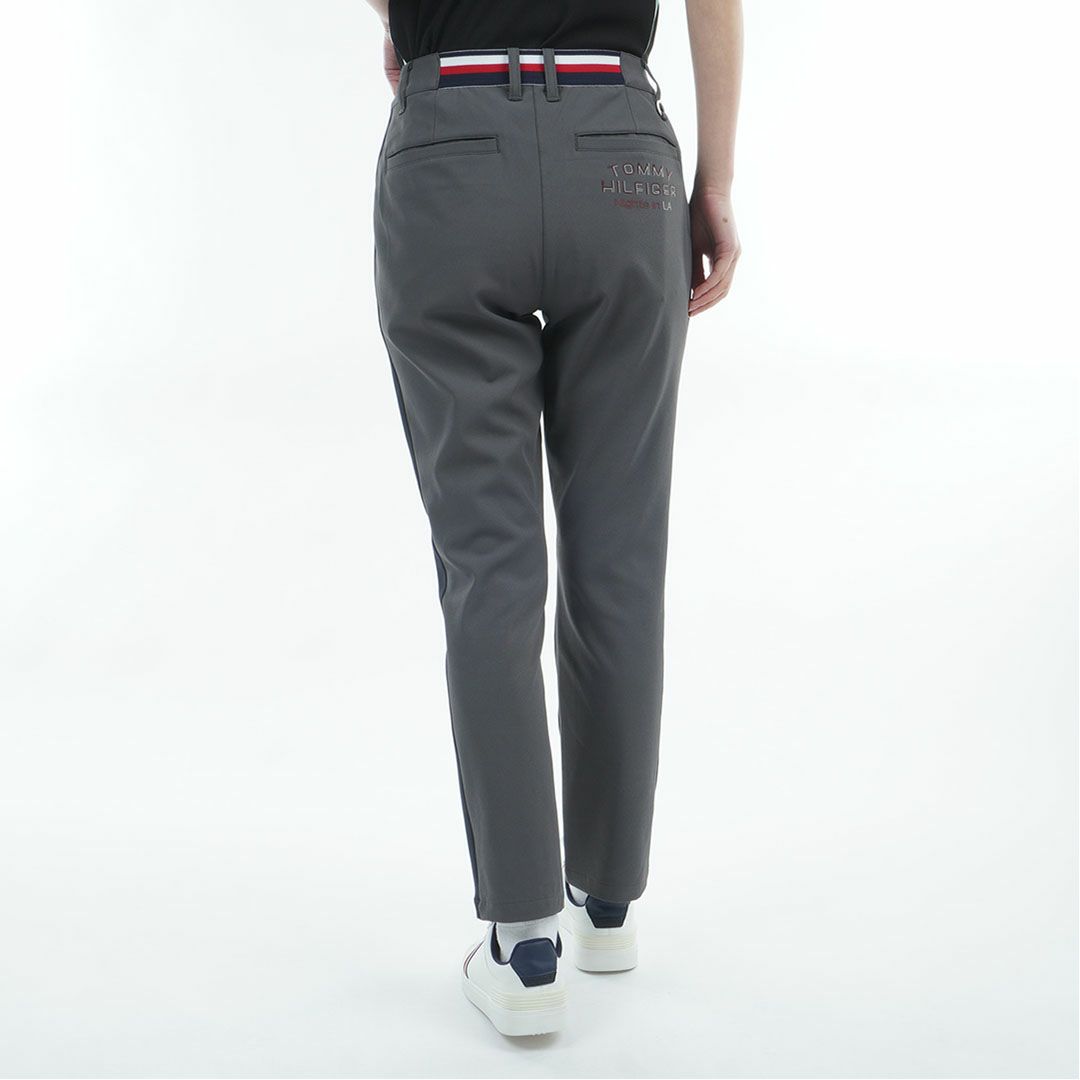 TommyHilfigerGolf トミーヒルフィガーゴルフ レディース ゴルフウェア 九分丈パンツ チャコールグレー 詳細3