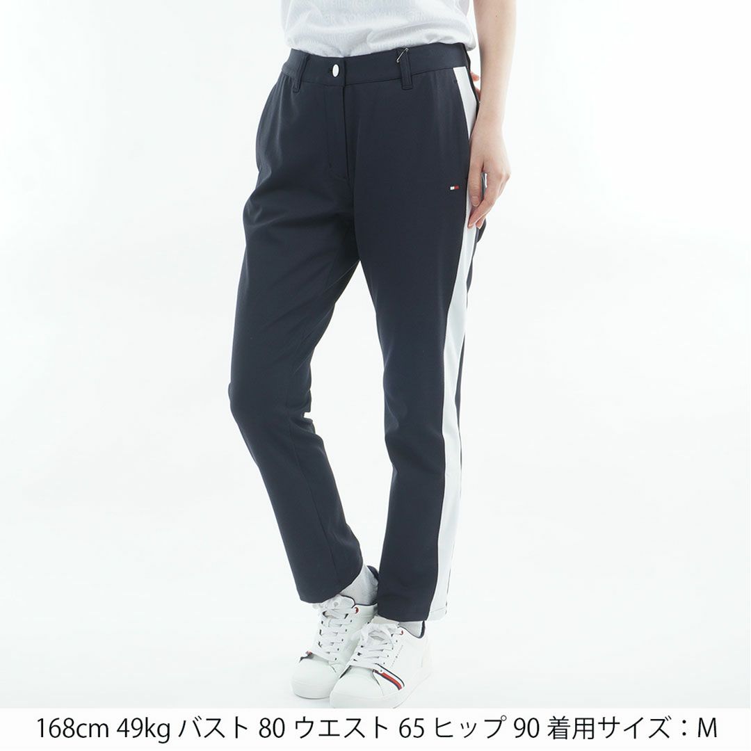 TommyHilfigerGolf トミーヒルフィガーゴルフ レディース ゴルフウェア 九分丈パンツ ネイビー 詳細2