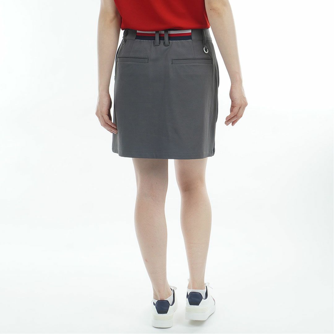 TommyHilfigerGolf トミーヒルフィガーゴルフ レディース ゴルフウェア スカート チャコールグレー 詳細3