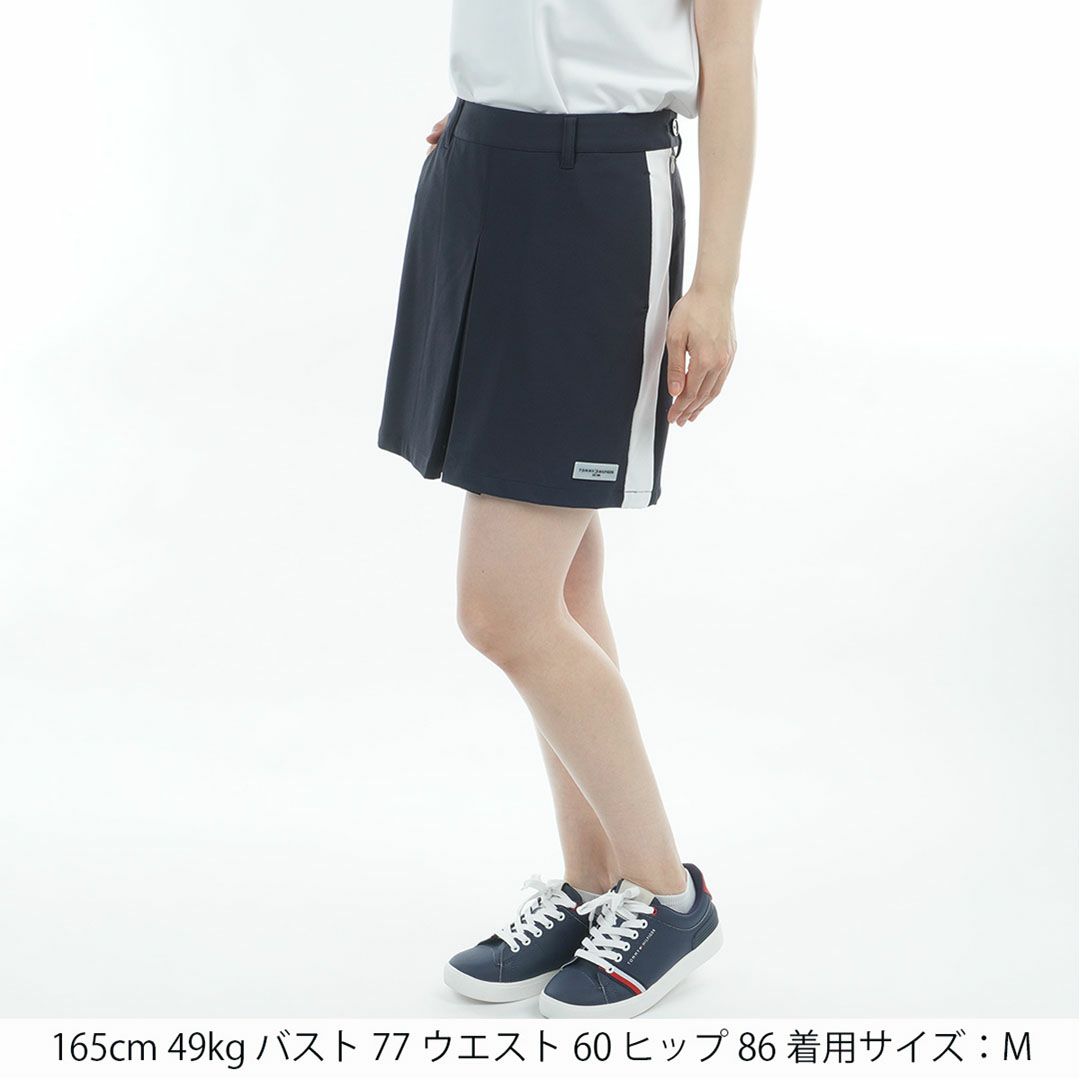 TommyHilfigerGolf トミーヒルフィガーゴルフ レディース ゴルフウェア スカート ネイビー 詳細2