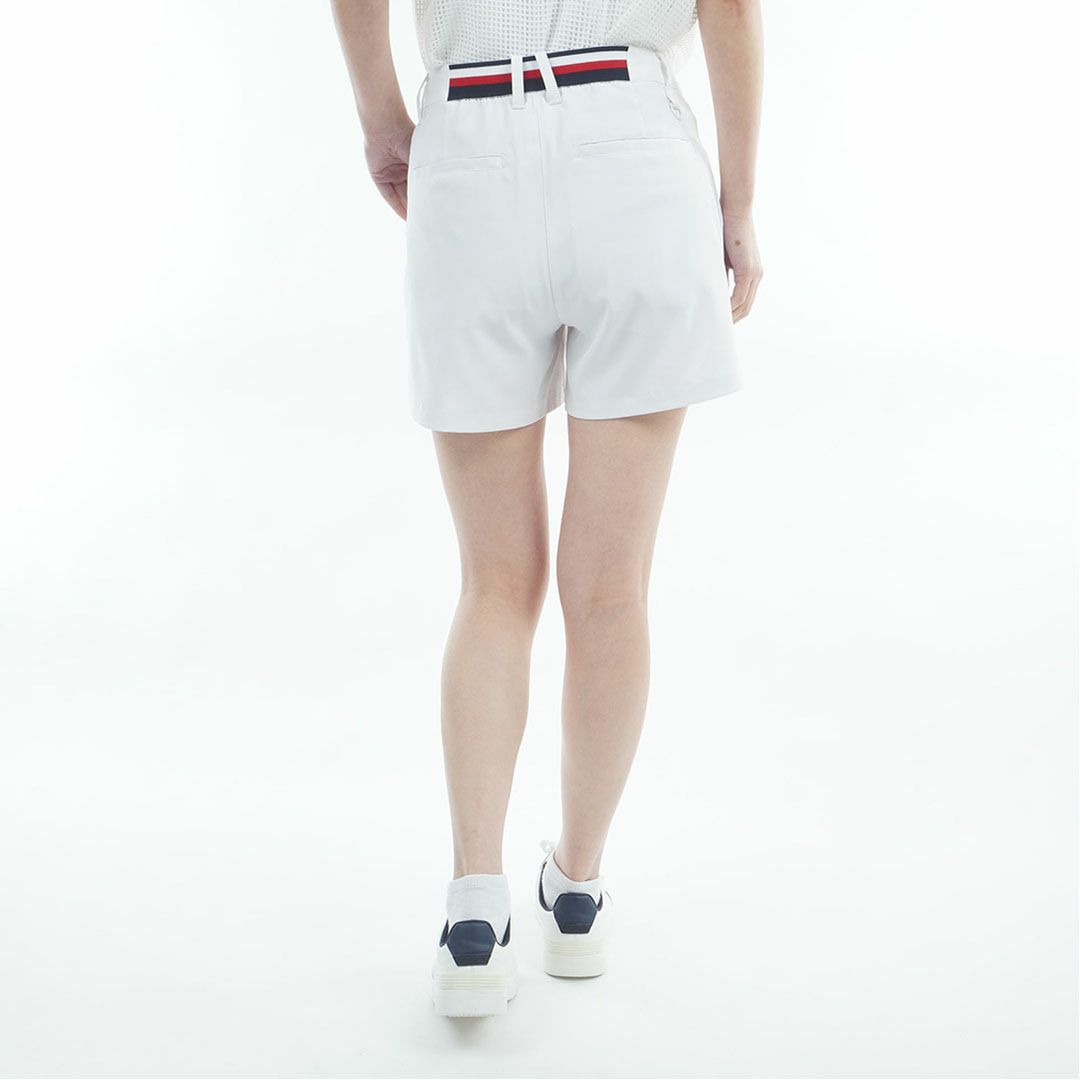 TommyHilfigerGolf トミーヒルフィガーゴルフ レディース ショートパンツ ホワイト 詳細4