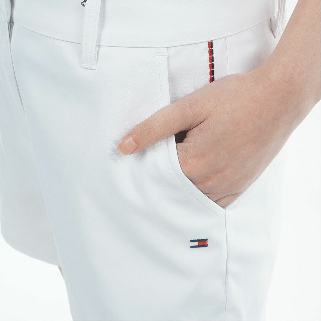 TommyHilfigerGolf トミーヒルフィガーゴルフ レディース ショートパンツ ホワイト 詳細6