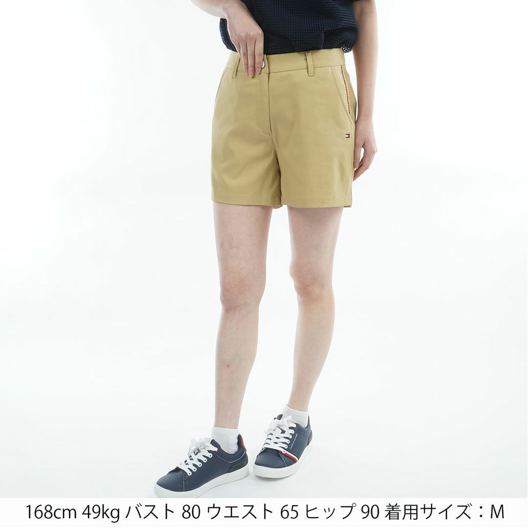 TommyHilfigerGolf トミーヒルフィガーゴルフ レディース ショートパンツ サンドベージュ 詳細2