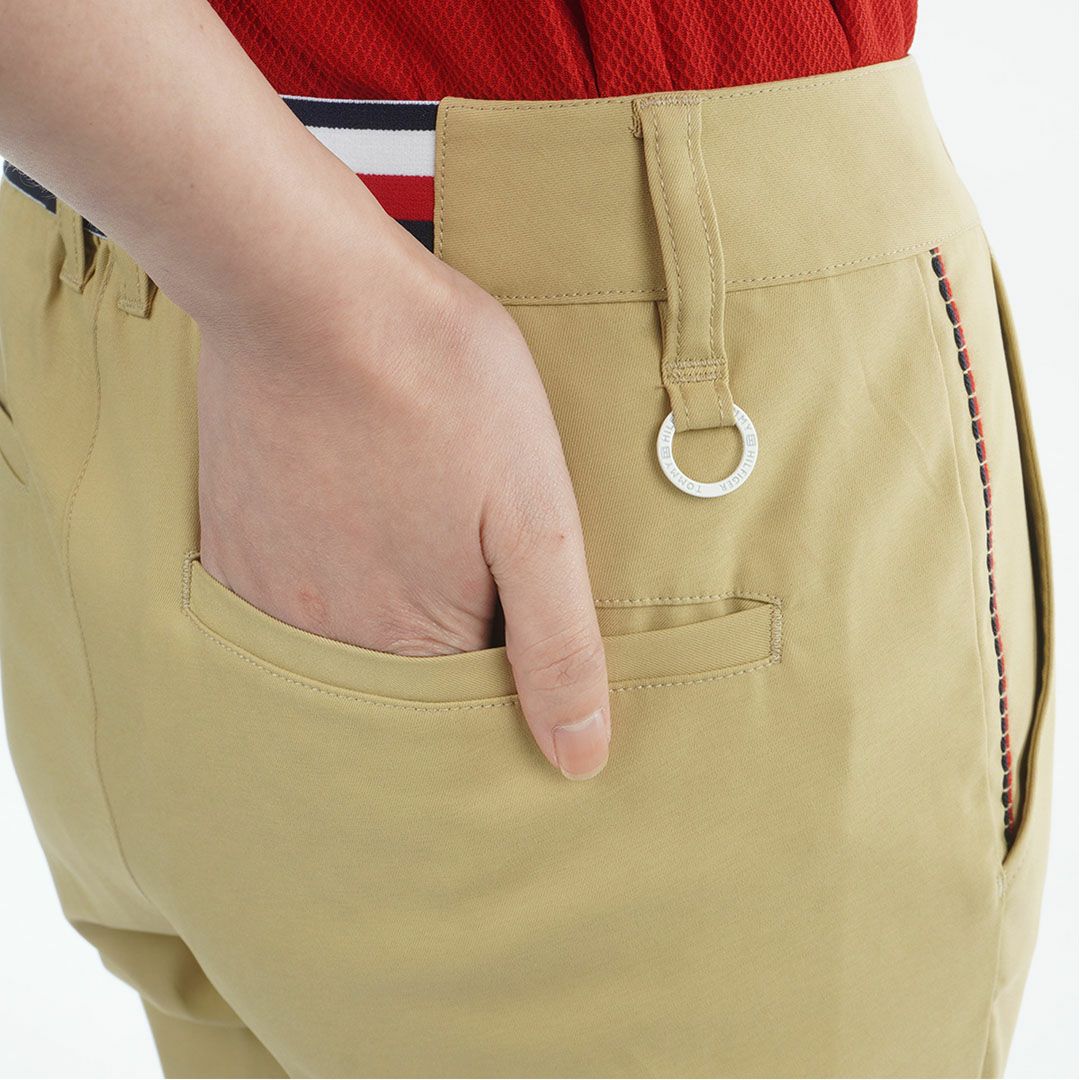 TommyHilfigerGolf トミーヒルフィガーゴルフ レディース 九分丈パンツ サンドベージュ 詳細7