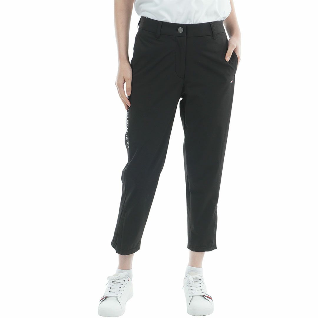 TommyHilfigerGolf トミーヒルフィガーゴルフ レディース 七分丈パンツ BLACK 詳細1