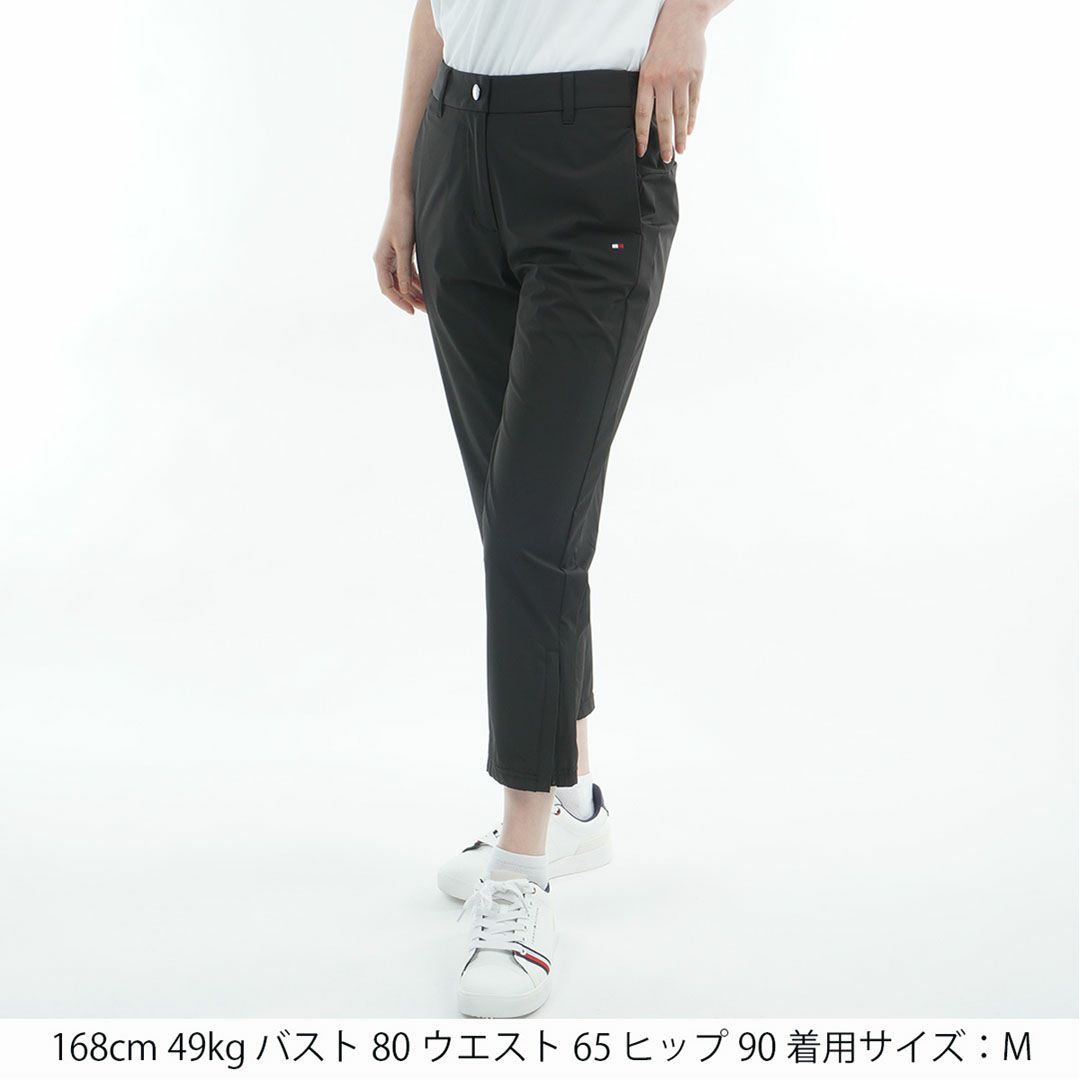 TommyHilfigerGolf トミーヒルフィガーゴルフ レディース 七分丈パンツ BLACK 詳細2