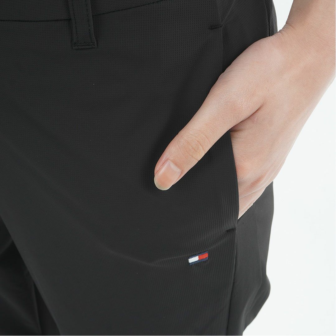 TommyHilfigerGolf トミーヒルフィガーゴルフ レディース 七分丈パンツ BLACK 詳細6